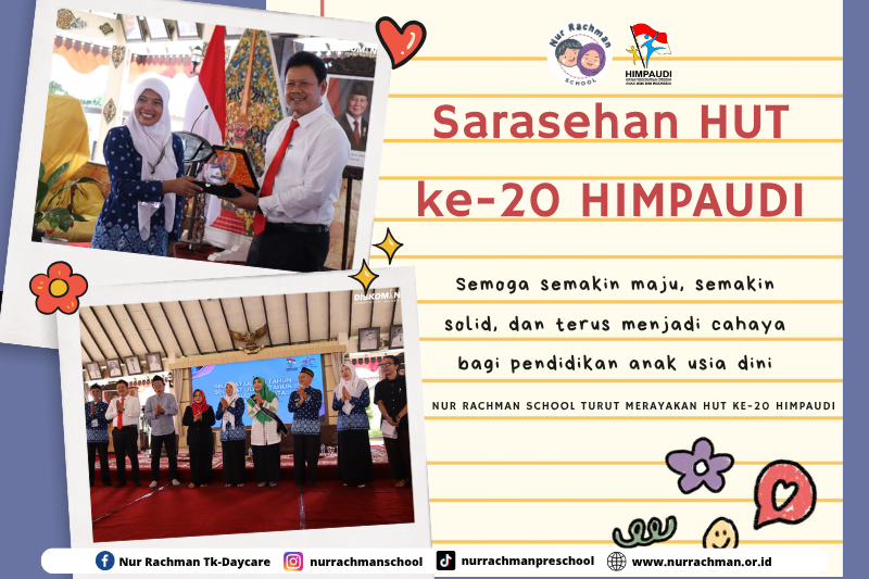 Nur Rachman School Turut Merayakan HUT ke-20 HIMPAUDI di Kabupaten Magetan